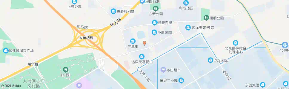 北京三羊里_公交站地图_北京公交_妙搜公交查询2025