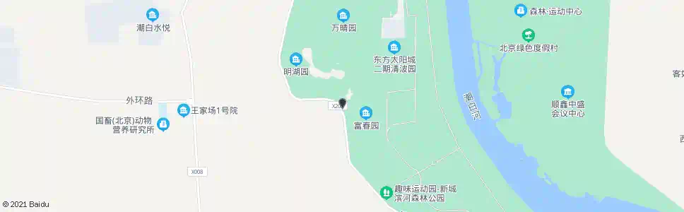 北京东方太阳城南门_公交站地图_北京公交_妙搜公交查询2025