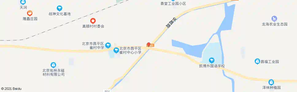 北京昌平崔村_公交站地图_北京公交_妙搜公交查询2025