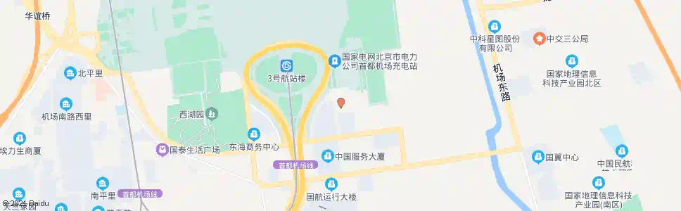 北京中国航油_公交站地图_北京公交_妙搜公交查询2025