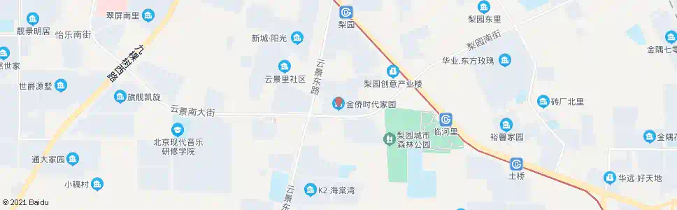 北京金侨时代家园_公交站地图_北京公交_妙搜公交查询2025