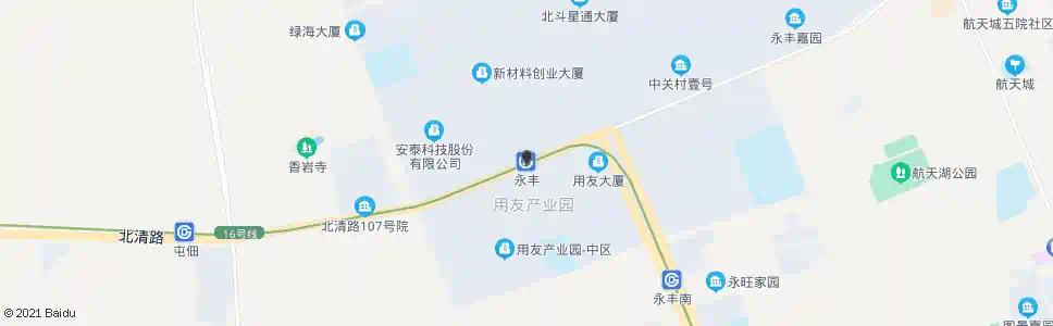 北京地铁永丰站_公交站地图_北京公交_妙搜公交查询2025