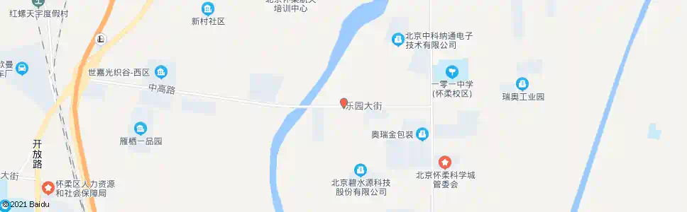 北京乐园庄_公交站地图_北京公交_妙搜公交查询2025