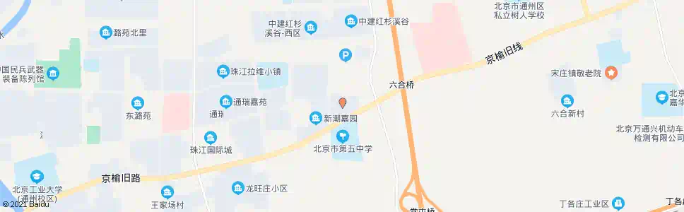 北京新潮三期_公交站地图_北京公交_妙搜公交查询2025