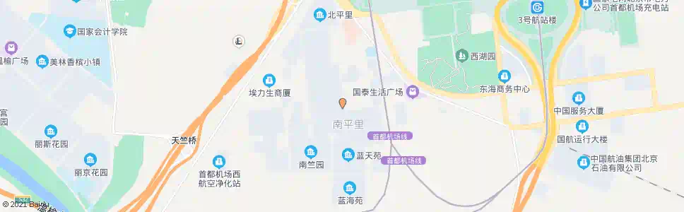 北京南平里_公交站地图_北京公交_妙搜公交查询2025