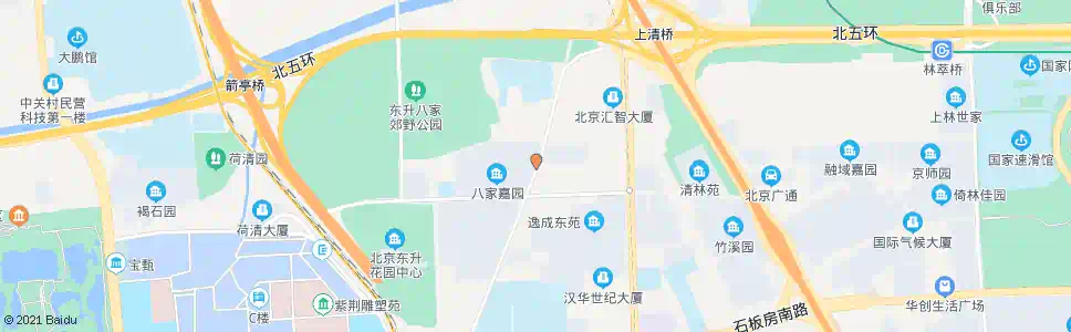 北京后八家_公交站地图_北京公交_妙搜公交查询2025