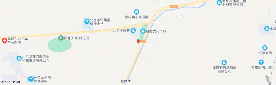 北京桥梓加油站_公交站地图_北京公交_妙搜公交查询2025