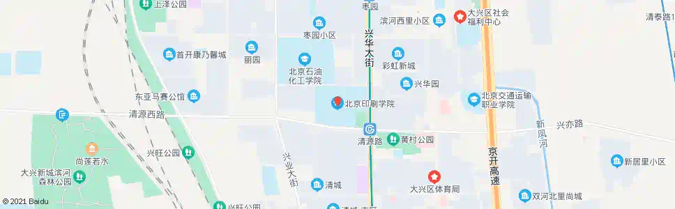 北京燕郊学院街_公交站地图_北京公交_妙搜公交查询2025