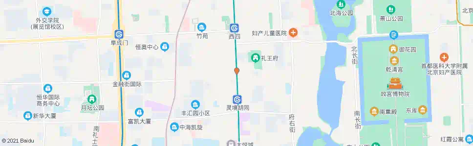 北京缸瓦市_公交站地图_北京公交_妙搜公交查询2025