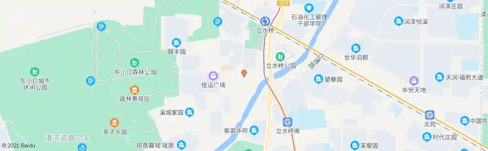 北京明天第一城_公交站地图_北京公交_妙搜公交查询2025