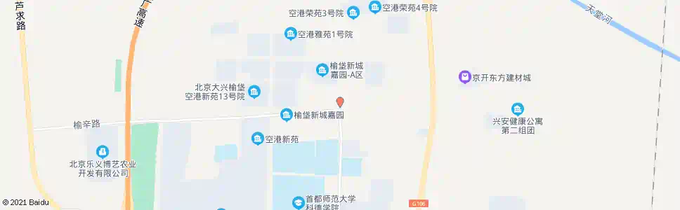 北京今荣街_公交站地图_北京公交_妙搜公交查询2025