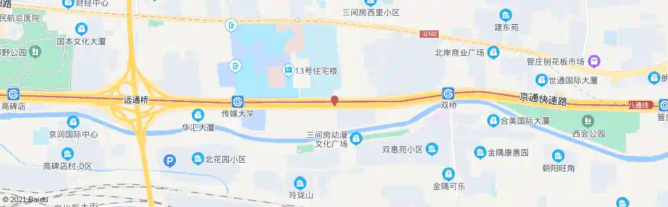 北京茶家坟_公交站地图_北京公交_妙搜公交查询2025