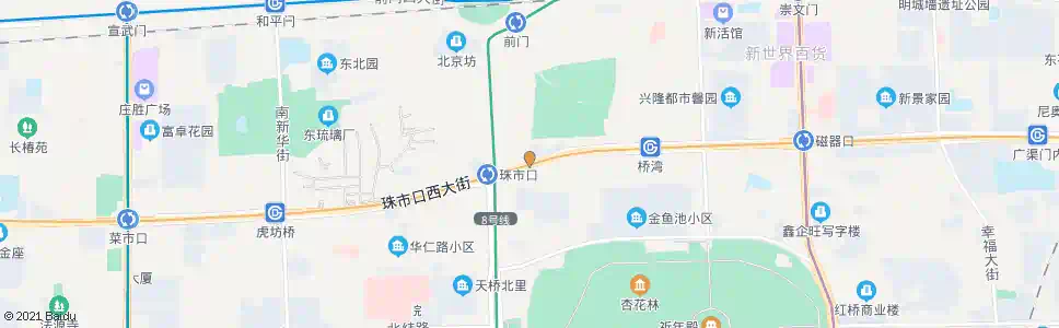 北京过街楼_公交站地图_北京公交_妙搜公交查询2025