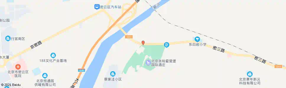 北京蔡家洼村_公交站地图_北京公交_妙搜公交查询2025