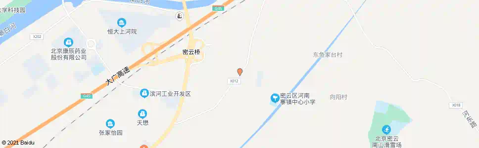 北京北单家庄_公交站地图_北京公交_妙搜公交查询2025