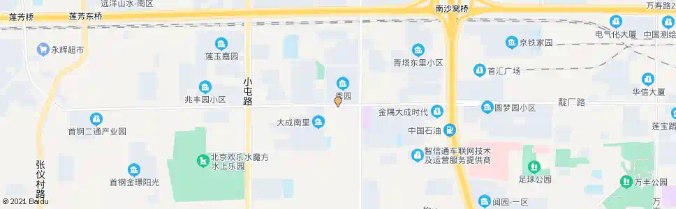 北京大成里_公交站地图_北京公交_妙搜公交查询2025