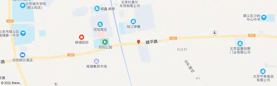 北京杨镇工业园_公交站地图_北京公交_妙搜公交查询2025