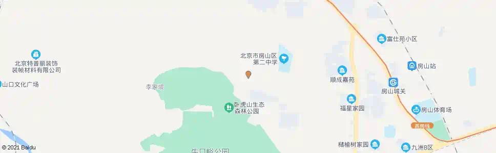 北京洪寺村口_公交站地图_北京公交_妙搜公交查询2025