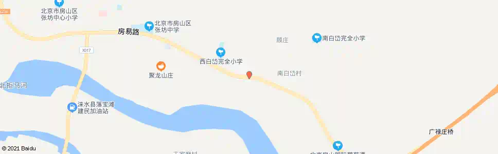 北京西白岱东_公交站地图_北京公交_妙搜公交查询2025