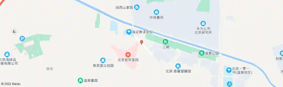 北京温泉_公交站地图_北京公交_妙搜公交查询2025