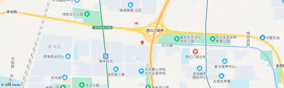 北京郁花园一里_公交站地图_北京公交_妙搜公交查询2025