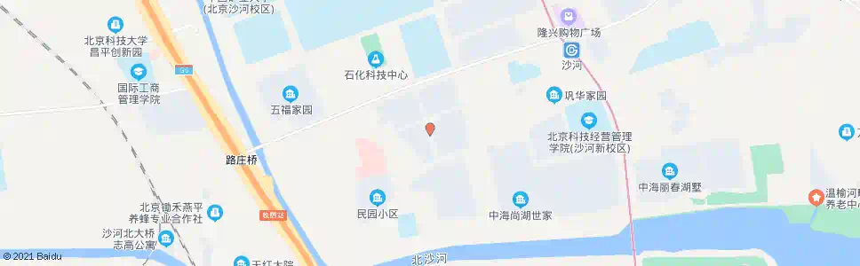 北京北沙河西一路_公交站地图_北京公交_妙搜公交查询2025