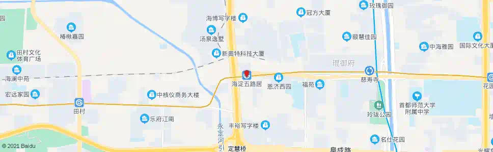 北京地铁海淀五路居站_公交站地图_北京公交_妙搜公交查询2025