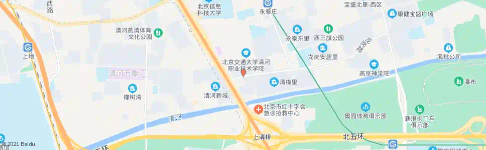 北京清景园南门_公交站地图_北京公交_妙搜公交查询2025