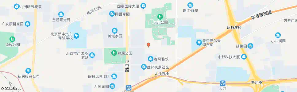 北京双林南路_公交站地图_北京公交_妙搜公交查询2025
