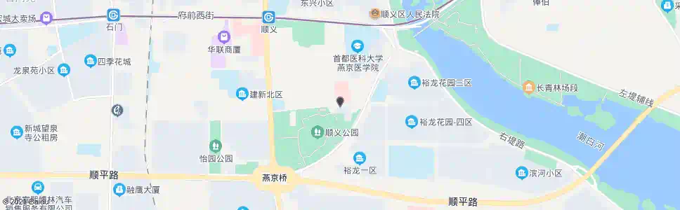 北京顺义电视台_公交站地图_北京公交_妙搜公交查询2025