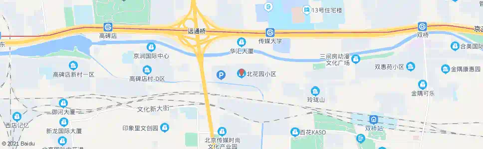 北京花园小区_公交站地图_北京公交_妙搜公交查询2025