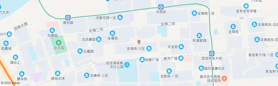 北京龙锦苑六区_公交站地图_北京公交_妙搜公交查询2025