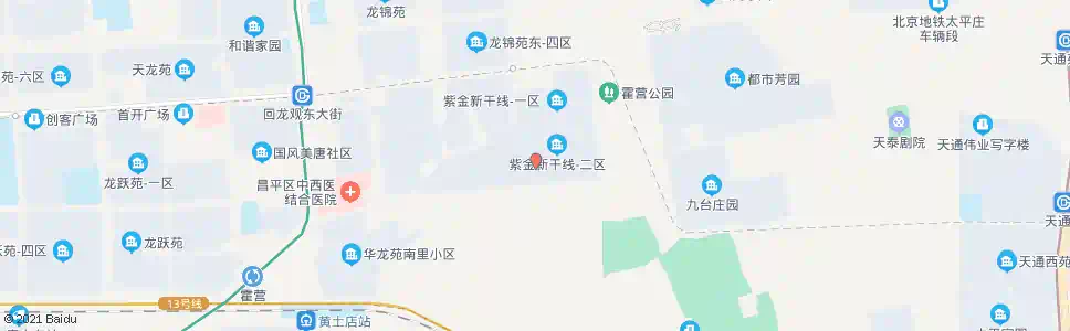 北京霍家营小区西站_公交站地图_北京公交_妙搜公交查询2025