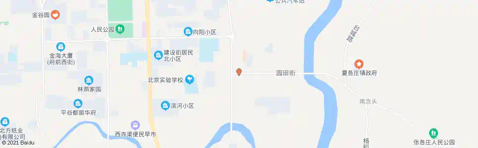 北京田园队_公交站地图_北京公交_妙搜公交查询2025
