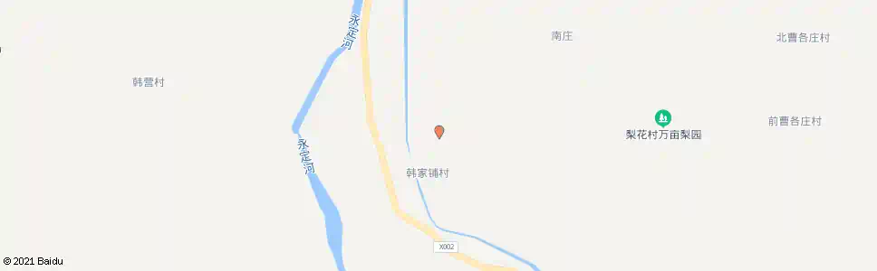 北京韩家铺北站_公交站地图_北京公交_妙搜公交查询2025