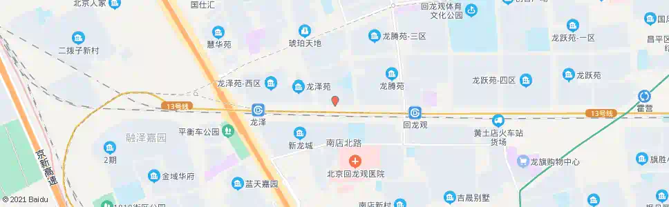 北京龙泽苑东区南门_公交站地图_北京公交_妙搜公交查询2025