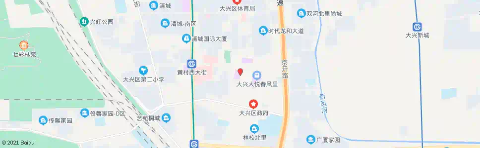 北京星城商厦_公交站地图_北京公交_妙搜公交查询2025
