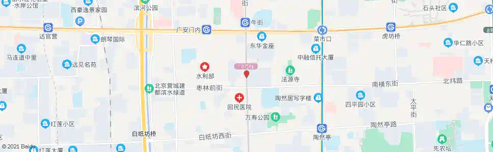 北京牛街礼拜寺_公交站地图_北京公交_妙搜公交查询2025