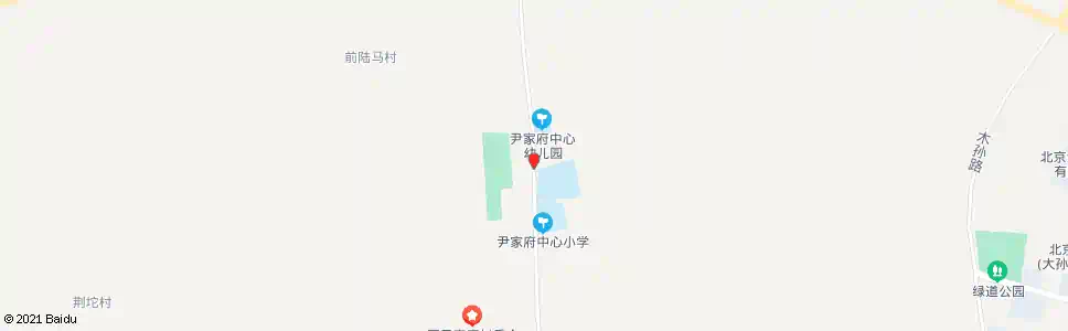 北京尹家府中学_公交站地图_北京公交_妙搜公交查询2025