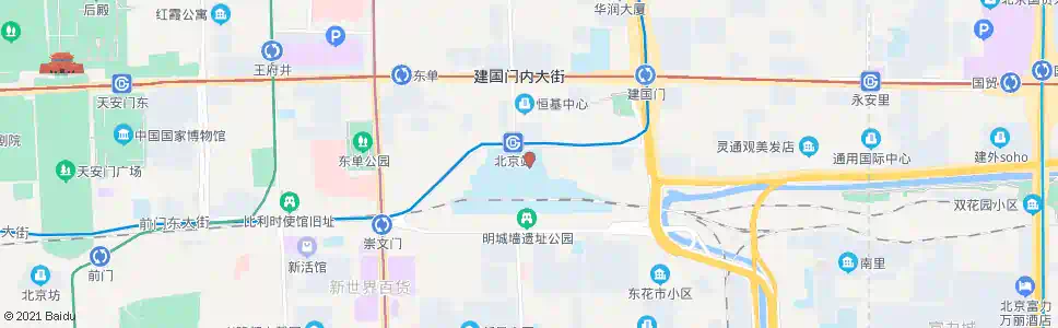 北京北门口_公交站地图_北京公交_妙搜公交查询2025