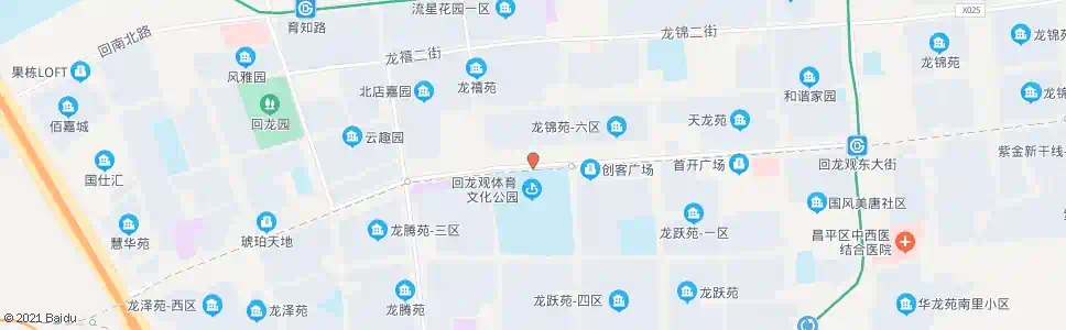 北京体育公园北门_公交站地图_北京公交_妙搜公交查询2025