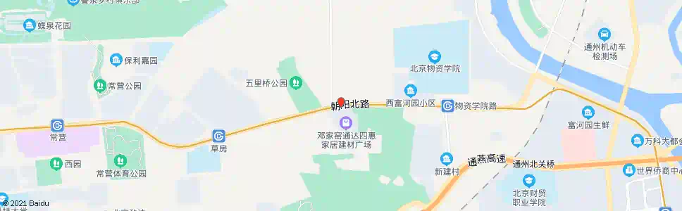 北京邓家窑_公交站地图_北京公交_妙搜公交查询2025