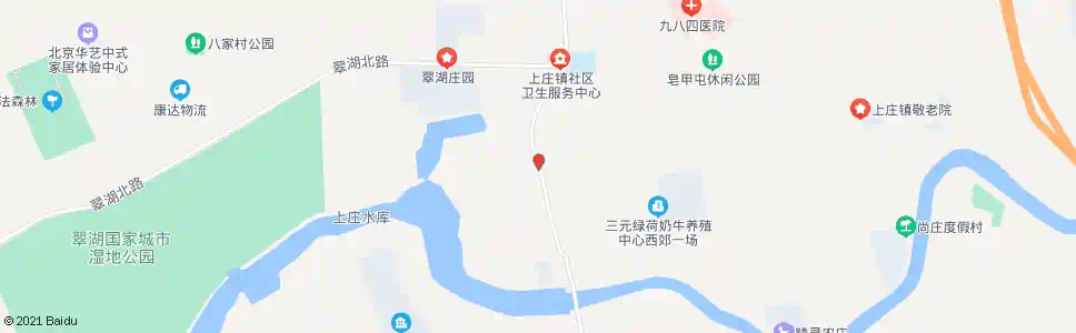 北京上庄南口_公交站地图_北京公交_妙搜公交查询2025