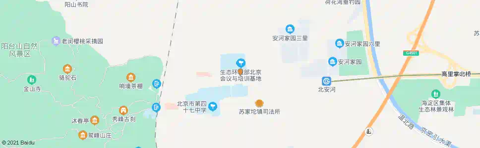 北京阳台山路东口_公交站地图_北京公交_妙搜公交查询2025