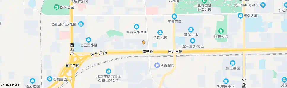 北京五芳园东_公交站地图_北京公交_妙搜公交查询2025