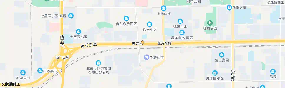 北京莲芳桥东_公交站地图_北京公交_妙搜公交查询2025