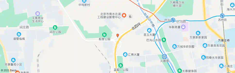北京四海桥北_公交站地图_北京公交_妙搜公交查询2025