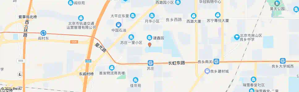 北京苏庄中路_公交站地图_北京公交_妙搜公交查询2025