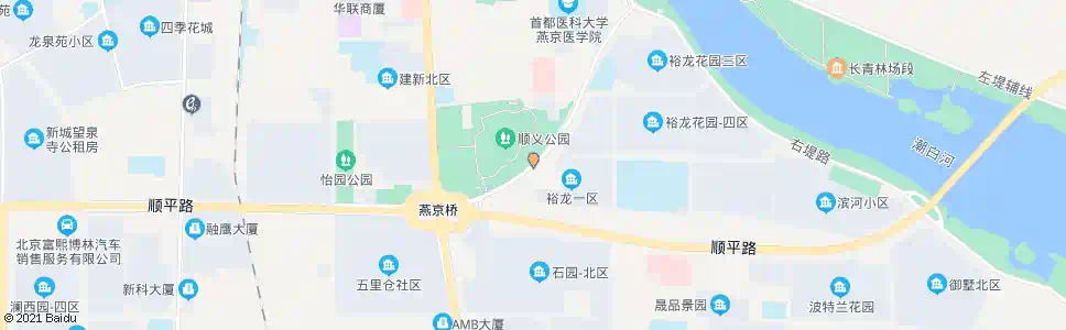 北京裕龙小区_公交站地图_北京公交_妙搜公交查询2025