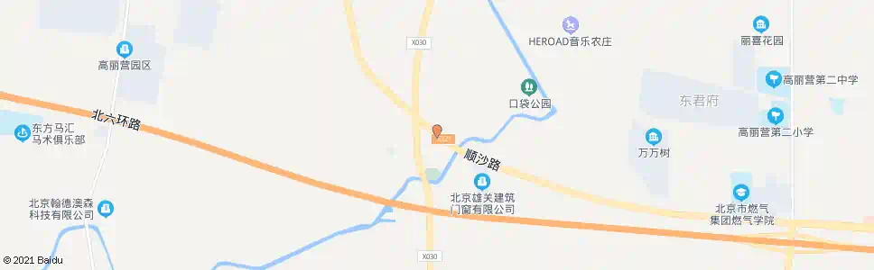 北京闫家营_公交站地图_北京公交_妙搜公交查询2025